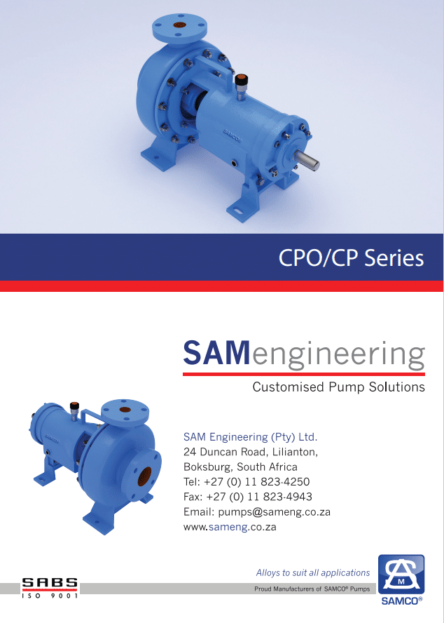 Technical Downloads SAM Engineering SAMCO Pumps®